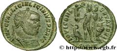 LICINIUS Ier (11/08/308-09/324) Valerius Licinianus Licinius Follis ou nummus 321-324 N° brm_205359 Date : 321-324 Nom de l'atelier : Héraclée Métal : cuivre Diamètre : 18mm Axe des coins : 12h. Poids
