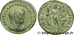 LICINIUS Ier (11/08/308-09/324) Valerius Licinianus Licinius Follis ou nummus 321-324 N° brm_205363 Date : 321-324 Nom de l'atelier : Héraclée Métal : cuivre Diamètre : 20mm Axe des coins : 12h. Poids