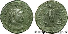 LICINIUS Ier (11/08/308-09/324) Valerius Licinianus Licinius Follis ou nummus 321-324 N° brm_205375 Date : 321-324 Nom de l'atelier : Héraclée Métal : cuivre Diamètre : 19,5mm Axe des coins : 6h. Poid