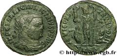 LICINIUS Ier (11/08/308-09/324) Valerius Licinianus Licinius Follis ou nummus 321-324 N° brm_205394 Date : 321-324 Nom de l'atelier : Héraclée Métal : cuivre Diamètre : 19mm Axe des coins : 12h. Poids
