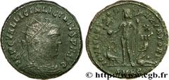 LICINIUS Ier (11/08/308-09/324) Valerius Licinianus Licinius Follis ou nummus 321-324 N° brm_205396 Date : 321-324 Nom de l'atelier : Héraclée Métal : cuivre Diamètre : 19mm Axe des coins : 12h. Poids