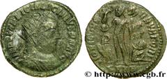 LICINIUS Ier (11/08/308-09/324) Valerius Licinianus Licinius Follis ou nummus 321-324 N° brm_205398 Date : 321-324 Nom de l'atelier : Héraclée Métal : cuivre Diamètre : 19mm Axe des coins : 12h. Poids