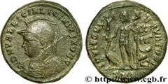 LICINIUS II (1/04/317-09/324) Flavius Valerius Constantinus Licinianus Licinius César (317-324) Follis ou nummus 321-324 N° brm_205529 Date : 321-324 Nom de l'atelier : Héraclée Métal : cuivre Diamètr