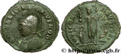 LICINIUS II (1/04/317-09/324) Flavius Valerius Constantinus Licinianus Licinius César (317-324) Follis ou nummus 321-324 N° brm_205535 Date : 321-324 Nom de l'atelier : Héraclée Métal : cuivre Diamètr
