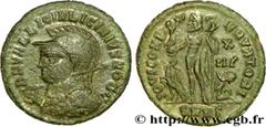 LICINIUS II (1/04/317-09/324) Flavius Valerius Constantinus Licinianus Licinius César (317-324) Follis ou nummus 321-324 N° brm_205536 Date : 321-324 Nom de l'atelier : Héraclée Métal : cuivre Diamètr