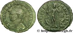 LICINIUS II (1/04/317-09/324) Flavius Valerius Constantinus Licinianus Licinius César (317-324) Follis ou nummus 321-324 N° brm_205537 Date : 321-324 Nom de l'atelier : Héraclée Métal : cuivre Diamètr
