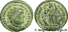 LICINIUS Ier (11/08/308-09/324) Valerius Licinianus Licinius Follis ou nummus 321-324 N° brm_205610 Date : 321-324 Nom de l'atelier : Nicomédie Métal : cuivre Diamètre : 18,5mm Axe des coins : 12h. Po