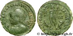 LICINIUS II (1/04/317-09/324) Flavius Valerius Constantinus Licinianus Licinius César (317-324) Follis ou nummus 321-324 N° brm_205621 Date : 321-324 Nom de l'atelier : Nicomédie Métal : cuivre Diamèt