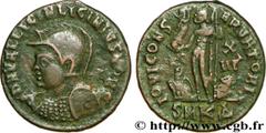 LICINIUS II (1/04/317-09/324) Flavius Valerius Constantinus Licinianus Licinius César (317-324) Follis ou nummus 321-324 N° brm_205636 Date : 321-324 Nom de l'atelier : Cyzique Métal : cuivre Diamètre