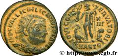 LICINIUS Ier (11/08/308-09/324) Valerius Licinianus Licinius Follis ou nummus 321-323 N° brm_205638 Date : 321-323 Nom de l'atelier : Antioche Métal : cuivre Diamètre : 19,5mm Axe des coins : 12h. Poi