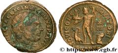 LICINIUS Ier (11/08/308-09/324) Valerius Licinianus Licinius Follis ou nummus 321-323 N° brm_205641 Date : 321-323 Nom de l'atelier : Antioche Métal : cuivre Diamètre : 19mm Axe des coins : 11h. Poids