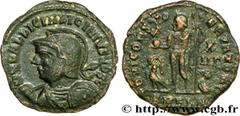 LICINIUS II (1/04/317-09/324) Flavius Valerius Constantinus Licinianus Licinius César (317-324) Follis ou nummus 321-324 N° brm_205654 Date : 321-324 Nom de l'atelier : Alexandrie Métal : cuivre Diamè