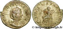 ETRUSCILLE (+251) Herennia Cupressenia Etruscilla Femme de Trajan Dèce, mère d'Hérennius Etruscus et d'Hostilien - Augusta (249-251) Antoninien 250 N° brm_210668 Date : 250 Nom de l'atelier : Rome Mét