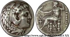ROYAUME DE MACEDOINE - CASSANDRE(319-297 avant J.-C.)Monnayage au nom et au type d'Alexandre III le Grand Tétradrachme N° v20_0037    Date : c. 315-294 AC. Nom de l'atelier : Macédoine, Amphipolis Mét