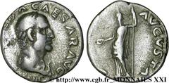 GALBA(2/04/68-15/01/69)Servius Sulpicius Galba Denier N° v21_2371    Date : c. 06-12/68 Nom de l'atelier : Rome Métal : argent Diamètre : 17,5mm Axe des coins : 6h. Poids : 3,39g. Degré de rareté : R3