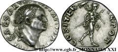 VESPASIEN(1/07/69-24/06/79)Titus Flavius Sabinus Vespasianus Denier N° v21_2381    Date : 70 Nom de l'atelier : Rome Métal : argent Diamètre : 16mm Axe des coins : 6h. Poids : 3,44g. Etat de conservat