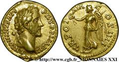 ANTONIN LE PIEUX(25/02/138-7/03/161)Titus Aurelius Fulvus Boionius Arrius AntoninusAuguste(10/07/138-7/03/161) Aureus N° v21_2544    Date : 155-156 Nom de l'atelier : Rome Métal : or Diamètre : 19,5mm