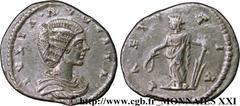 JULIA DOMNA(+217) Julia DomnaAugusta(194-217) Denier N° v21_2763    Date : 198 Nom de l'atelier : Syrie, Séleucie et Piérie, Laodicée, (Laodicea ad Mare) Métal : argent Diamètre : 16,5mm Axe des coins