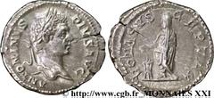 CARACALLA(27/05/196-8/04/217)Marcus Aurelius AntoninusCo-empereur avec Septime Sévère(04/198-209) Denier N° v21_2791    Date : 206 Nom de l'atelier : Rome Métal : argent Diamètre : 19mm Axe des coins 