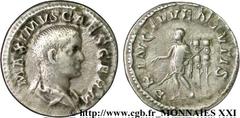 MAXIME CESAR(+238)Caius Iulius Verus MaximusCésar(236-238) Denier N° v21_2982    Date : 237 Nom de l'atelier : Rome Métal : argent Diamètre : 19mm Axe des coins : 12h. Poids : 2,86g. Degré de rareté :