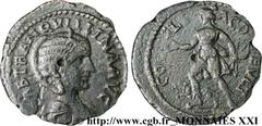 TRANQUILLINE(+ c. 244)Furia Sabinia TranquillinaFemme de Gordien III - Augusta(242-244) Triassaria ou 3 assaria, (MB, ئ 24) N° v21_3027    Date : 242-244 Nom de l'atelier : Thrace, Deultum Métal : bro