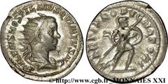 HOSTILIEN(+251)Caius Valens Hostilianus Messius QuintusFils de Trajan Dèce - César(03-/06/251) Antoninien N° v21_3118    Date : 03-06/251 Nom de l'atelier : Rome Métal : billon Diamètre : 22,5mm Axe d