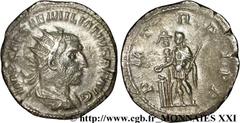 EMILIEN(04-07/253)Marcus ئmilius ئmilianus Antoninien N° v21_3147    Date : 253 Nom de l'atelier : Rome Métal : billon Diamètre : 22mm Axe des coins : 11h. Poids : 3,39g. Degré de rareté : R2 Etat de 