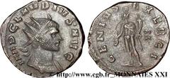 CLAUDE II LE GOTHIQUE(09/268-06-08/270)Marcus Aurelius Claudius Antoninien N° v21_3214    Date : septembre 268 - mi-269 Nom de l'atelier : Rome Métal : billon Diamètre : 20,5mm Axe des coins : 12h. Po