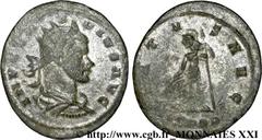 CLAUDE II LE GOTHIQUE(09/268-06-08/270)Marcus Aurelius Claudius Antoninien N° v21_3222    Date : mi-269 Nom de l'atelier : Mysie, Cyzique (Cyzicus) Métal : billon Diamètre : 22mm Axe des coins : 6h. P