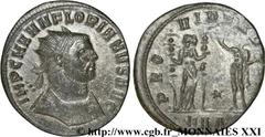 FLORIEN(06-08/276)Marcus Annius Florianus Aurelianus N° v21_3323    Date : mai - juillet 276 Nom de l'atelier : Thrace, Serdique (Serdica, Sofia) Métal : billon Diamètre : 23mm Axe des coins : 5h. Poi