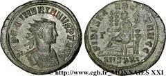 NUMERIEN(12/282-11/284)Marcus Aurelius NumerianusAuguste(03/283-11/284) Aurelianus N° v21_3373    Date : 07/283-11/284 Nom de l'atelier : Pannonie Supérieure, Siscia (Sisak) Métal : billon Diamètre : 