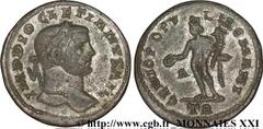 DIOCLETIEN(20/11/284-1/05/305)Caius Aurelius Valerius DiocletianusAuguste (20/11/284-1/05/305) Follis ou nummus N° v21_3404    Date : 295 Nom de l'atelier : Belgique, Trèves (Treveri) Métal : cuivre D