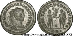 MAXIMIEN HERCULE(10/12/285-02/310)Marcus Aurelius Valerius MaximianusAuguste I (1/04/286-1/05/305) Aurelianus N° v21_3430    Date : c. 290 Nom de l'atelier : Syrie, Séleucie et Piérie, Antioche (Antio