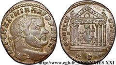 MAXIMIEN HERCULE(10/12/285-02/310)Marcus Aurelius Valerius MaximianusAuguste II(04/307-11/11/308) Follis ou nummus N° v21_3446    Date : 307-308 Nom de l'atelier : Rome Métal : cuivre Diamètre : 26,5m