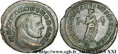 GALERE(1/03/293-5/05/311)Galerius Valerius MaximianusCésar(1/03/293-1/05/305) Follis ou nummus N° v21_3476    Date : 299-303 Nom de l'atelier : Proconsulaire, Carthage (Carthago) Métal : cuivre Diamèt