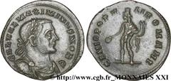 MAXIMIN II DAIA(1/05/305-04/313)Caius Galerius Valerius MaximinusCésar(1/05/305-310) Follis ou nummus N° v21_3498    Date : 305-306 Nom de l'atelier : Bretagne, Londres (Londinium) Métal : cuivre Diam
