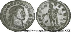 MAXIMIN II DAIA(1/05/305-04/313)Caius Galerius Valerius MaximinusCésar(1/05/305-310) Follis ou nummus N° v21_3502    Date : 308-309 Nom de l'atelier : Hellespont, Cyzique, (Cyzicus) Métal : cuivre Dia