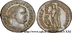 LICINIUS Ier(11/08/308-09/324)Valerius Licinianus Licinius Follis ou nummus N° v21_3537    Date : 313-315 Nom de l'atelier : Europe, Héraclée (Heraclea) Métal : cuivre Diamètre : 21,5mm Axe des coins 