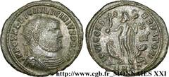 LICINIUS Ier(11/08/308-09/324)Valerius Licinianus Licinius Follis ou nummus N° v21_3550    Date : 321-324 Nom de l'atelier : Europe, Héraclée (Heraclea) Métal : cuivre Diamètre : 20mm Axe des coins : 