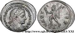 CONSTANTIN Ier LE GRAND(25/07/306-22/05/337)Flavius Valerius ConstantinusCésar(25/06/306-25/12/307) Follis ou nummus N° v21_3557    Date : 307-308 Nom de l'atelier : Bretagne, Londres (Londinium) Méta