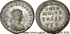 CRISPUS(1/04/317-09/326)Flavius Julius CrispusCésar(317-326) Centenionalis ou nummus N° v21_3646    Date : 319 Nom de l'atelier : Macédoine, Thessalonique (Salonique) Métal : cuivre Diamètre : 19mm Ax