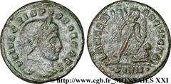 CRISPUS(1/04/317-09/326)Flavius Julius CrispusCésar(317-326) Centenionalis ou nummus N° v21_3654    Date : 324-325 Nom de l'atelier : Pannonie, Sirmium Métal : cuivre Diamètre : 19mm Axe des coins : 6