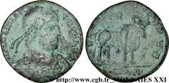 JULIEN II LE PHILOSOPHE(6/11/355-26/06/363)Flavius Claudius JulianusAuguste(02/360-26/06/363) Double maiorina, (GB, ئ 1) N° v21_3758    Date : 363 Nom de l'atelier : Lyonnaise, Lyon (Lugdunum) Métal :