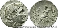 THRACE - MESSEMBRIA(Ier siècle avant J.-C.)Monnayage au nom et au type d'Alexandre III le Grand Tétradrachme N° v23_0047    Date : c. 100-50 AC. Nom de l'atelier : Messembria Métal : argent Diamètre :