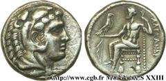 ROYAUME DE MACEDOINE - ALEXANDRE III LE GRAND(336-323 avant J.-C.)Monnayage au nom et au type d'Alexandre III le Grand Tétradrachme N° v23_0058    Date : c. 332-323 AC. Nom de l'atelier : Chypre, Sala
