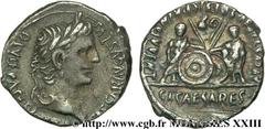 AUGUSTE, CAIUS et LUCIUS(2 avant J.-C. - 4 après J.-C.)Augustus, Caius et Lucius Cوsares Denier N° v23_0345    Date : 2 AC. - AD. 12 Nom de l'atelier : Gaule, Lyon (Lugdunum) ou atelier auxiliaire Mét