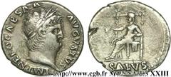 NERON(13/10/54-9/06/68)Nero Claudius Cوsar Drusus Germanicus Denier N° v23_0361    Date : 66-67 Nom de l'atelier : Rome Métal : argent Diamètre : 17,5mm Axe des coins : 6h. Poids : 3,18g. Degré de rar