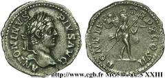 CARACALLA(27/05/196-8/04/217)Marcus Aurelius AntoninusCo-empereur avec Septime Sévère(04/198-209) Denier N° v23_0493    Date : 207 Nom de l'atelier : Rome Métal : argent Diamètre : 19,5mm Axe des coin