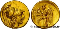 MACEDONIA - MACEDONIAN KINGDOM - ALEXANDER III THE GREAT Type : Statère d'or  Date : c. 325-323 AC.  Mint name / Town : Sidon  Metal : gold  Diameter : 16,5  mm Orientation dies : 12  h. Weight : 8,36