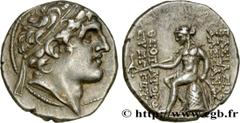 SYRIA - SELEUKID KINGDOM - ALEXANDER I BALAS Type : Drachme  Date : c. 150-145 AC.  Mint name / Town : Antioche, Syrie  Metal : silver  Diameter : 18  mm Orientation dies : 12  h. Weight : 4,20  g. Ra